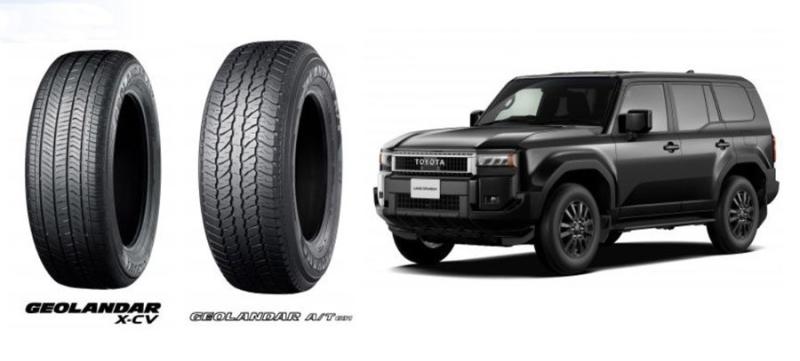 Новые Toyota Land Cruiser 250 оснастят шинами линейки Yokohama GEOLANDAR.